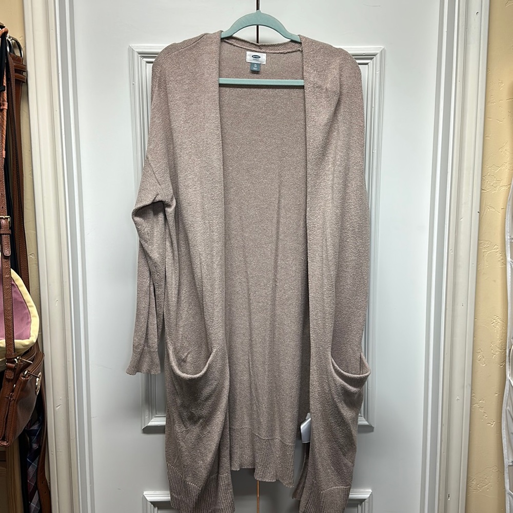 Long Cardigan with Pockets